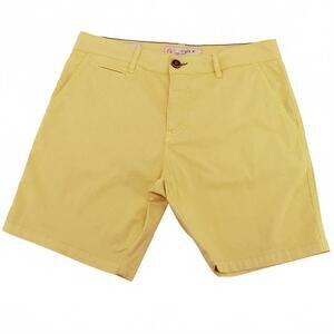 NEW EIGHT X men's chino shorts in yellow